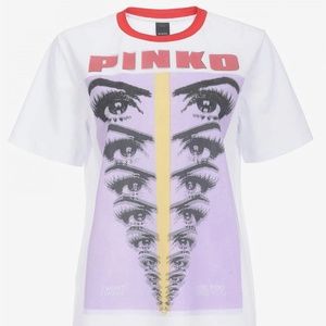 PINKO Ultra Pop T- Shirt (Small)